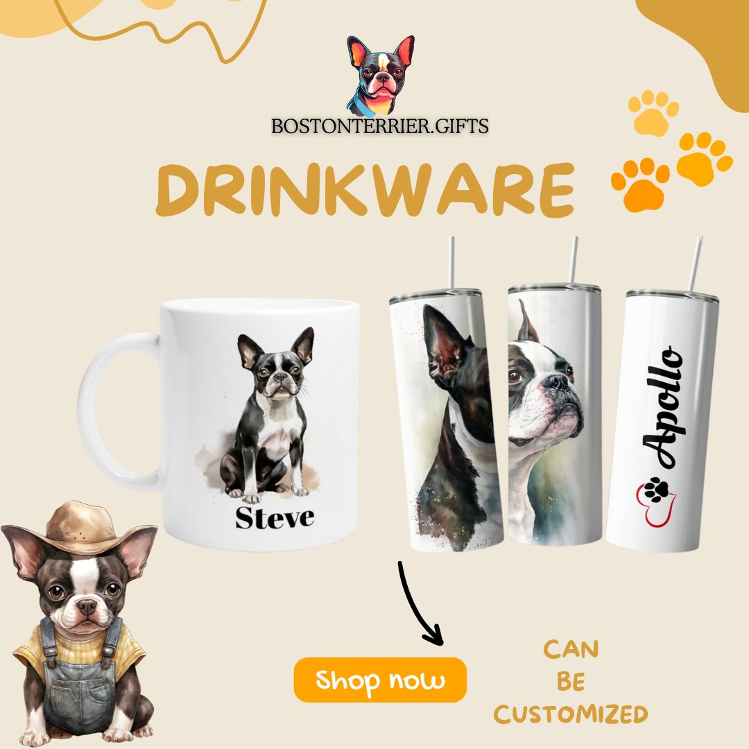 Boston Terrier Drinkware